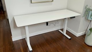 Everything you need to know about the Shintenchi Electric Height Adjustable Standing Desk [upl. by Anitnegra]