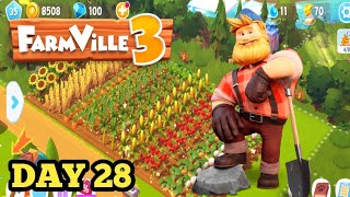 FarmVille 3  Animals Gameplay Walkthrough Day 28 [upl. by Orhtej]