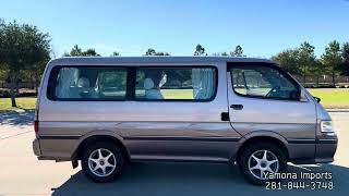 1997 Toyota HiAce Super Custom 30L Turbo Diesel 1KZTE only 94k miles [upl. by Sybley]