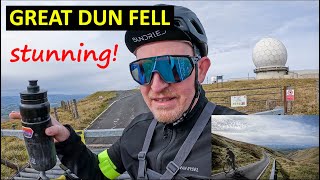 Great Dun Fell  Mont Ventoux of the Pennines  Amazing Cycling [upl. by Silin]