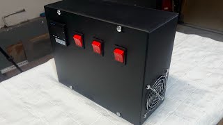 Powder Coating Oven control panel build  powdercoatingoven controller [upl. by Annail]