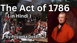 The Act of 1786 I Lord Cornwallis as GovernorGeneral of Bengal I MLaxmikant I Polity Series I UPSC [upl. by Swen]