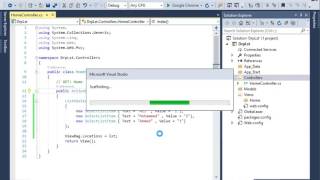 Asp Net mvc 2017 Part 34 Bind DropDownList Using ViewBag In ASP NET MVC [upl. by Aicenek301]