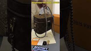 Review LV Vanity Monogram Reverse PM Brown from BOOTSFY bags bag lv louisvuitton [upl. by Nonnair397]