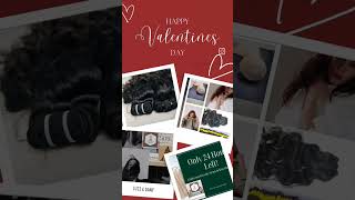 Happy Valentines day rmindianhair Last few hours left to grab the deals shorts valentinesday [upl. by Zollie]