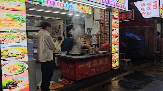 China nightlife street walk  China is really like this the urban village at Exit C of Pingzhou MTR [upl. by Merla]