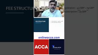 ACCA Exam Fee Structure ACCA exam fee course career ACCA [upl. by Urbannai]