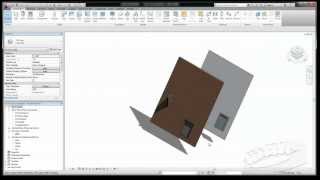 Curso Revit 2013 cap 9 ventana inclinadamp4 [upl. by Leahcimed]