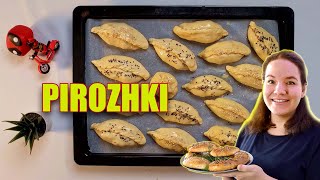 Easy NoYeast Pirozhki Recipe  Traditional Russian Snack [upl. by Athena]