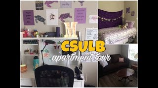 CSULB APARTMENT TOUR [upl. by Vania]