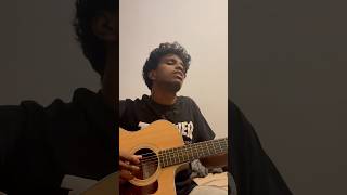 Evergreen  Omar Apollo cover singer singing omarapollo guitar acoustic acousticcover [upl. by Oirazan]