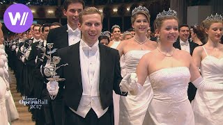 Wiener Opernball 2017  die Eröffnung in voller Länge [upl. by Sillyhp]