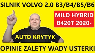 Silnik Volvo 20 B3B4B5B6 B420T opinie recenzja zalety wady usterki spalanie rozrząd olej [upl. by Louanne400]