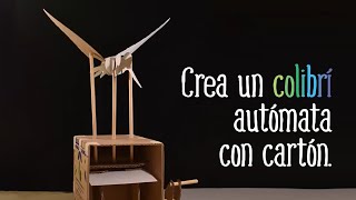 Crea un colibrí autómata [upl. by Hannus]