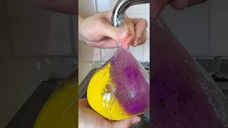 🫶🏻💦💜💛🩵🔮🤫 DIY NANO TAPE BUBBLE experiment funny nanotape diy bubble shorts satisfying [upl. by Aliekat]