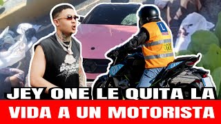 ESCALOFRIANTE JEY ONE LE QUITA LA VID4 A UN MOTORISTA [upl. by Allez358]