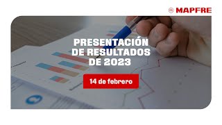 Presentación de resultados anuales MAPFRE 2023 [upl. by Atims]