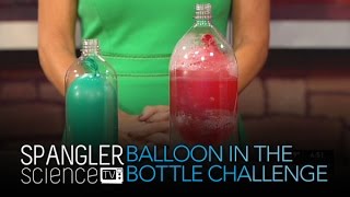 Balloon In The Bottle Challenge  Cool Science Experiment [upl. by Birck]