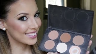 How to  Highlight and Contour with Powder [upl. by Agrippina24]