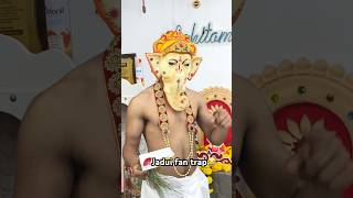 Jadui fan🪭 trap 🤣 ganeshchaturthi ganpatibappamorya गणेशचतुर्थी2024 hindufestival [upl. by Nelleeus162]