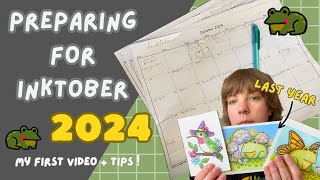 ✨ Inktober 2024 Planning amp Tips ✨  MoldyTofu [upl. by Dixon]