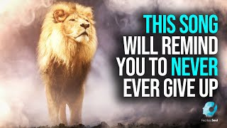 This Song Will Remind You To Never Ever Give Up Official Lyric Video NEVER GIVING UP [upl. by Hairahcez]