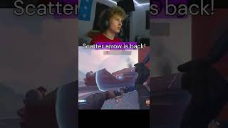 scatter arrow is back ow2 gaming overwatchclips overwatch [upl. by Anivle]