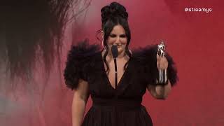 Mikayla Nogueira Wins Beauty  2023 Streamy Awards [upl. by English]