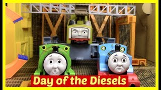 Thomas and Friends Accidents will Happen Toy Train Videos Thomas Trackmaster Toy Trains Crashing [upl. by Enneiviv]