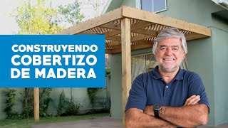 Cómo construir cobertizo de madera [upl. by Trinette]