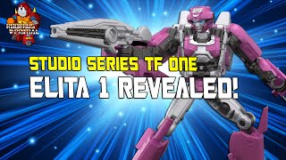 Studio Series Transformers One Elita 1 Revealed [upl. by Ettesel522]