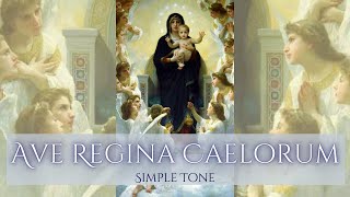 Ave Regina Caelorum simple  Gregorian Chant [upl. by Dust]