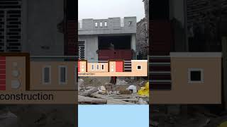 Front elevation design  3D parapet wall design  video n 725 [upl. by Slin]