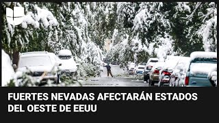 Llega la primera tormenta invernal al noreste del Pacífico se esperan lluvias e inundaciones [upl. by Atinaw682]