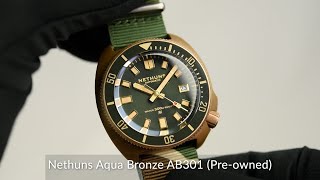 Nethuns Aqua Bronze AB301 Preowned [upl. by Anitsirt]