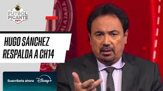 HUGO SÁNCHEZ y su CONTUNDENTE respuesta al Chicharito en su mensaje a la prensa [upl. by Anelam320]