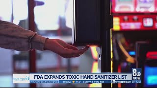 Hand sanitizer recall FDA once again expands list of ‘toxic’ sanitizers [upl. by Jaime]