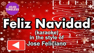 Feliz Navidad karaoke [upl. by Latsirhc32]