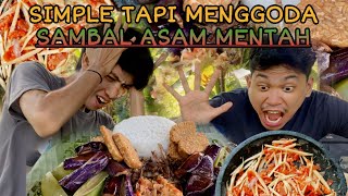 SAMBAL TERNIKMAT YANG KAMI BIKIN  LALAPAN SAMBAL ASAM MENTAH [upl. by Ahsiea570]