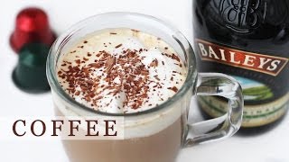 Baileys Coffee Recipe for Holidays  Irish Coffee 베일리스 아이리쉬 커피 만들기 [upl. by Noseaj]