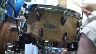 OCDP 7x13 Natural Ash Snare Drum [upl. by Annayar541]