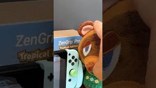 Best Switch GRIP🌴Animal Crossing ZenGrip Pro Tropical Edition asmr unboxing Satisfye shorts [upl. by Enenaj712]