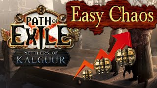 How to Make Easy Fast Chaos with Faustus Trading  Path of Exile PoE 325 [upl. by Hollister]