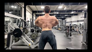 16 Year Old Bodybuilder  Back Workout for Mass [upl. by Laurene]