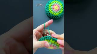 how to crochet a small bag 작은 가방 코바늘 뜨개질 방법 小さなバッグのかぎ針編み küçük bir çanta nasıl örülür뜨개질 crochet [upl. by Teodorico]