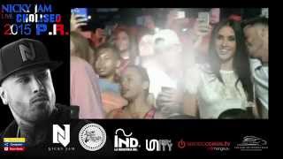 Cheerleader Remix  Nicky Jam quotDimelo Papiquot The Concert  Choliseo PR 2015 [upl. by Azarcon]