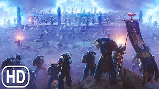 Space Marine 2  Top Battle Scenes  Ultramarines VS Chaos Space Marines [upl. by Hsirk788]