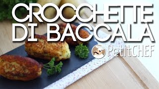 Crocchette di Baccalà  Ricetta tradizionale Portoghese Petitchefit [upl. by Yraccaz]