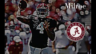 Jalen Milroe Highlights🔥 “The Next Great Bama QB” [upl. by Melburn160]