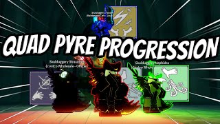 QUAD PVE PYREKEEPER PROG  Deepwoken [upl. by Tereb]